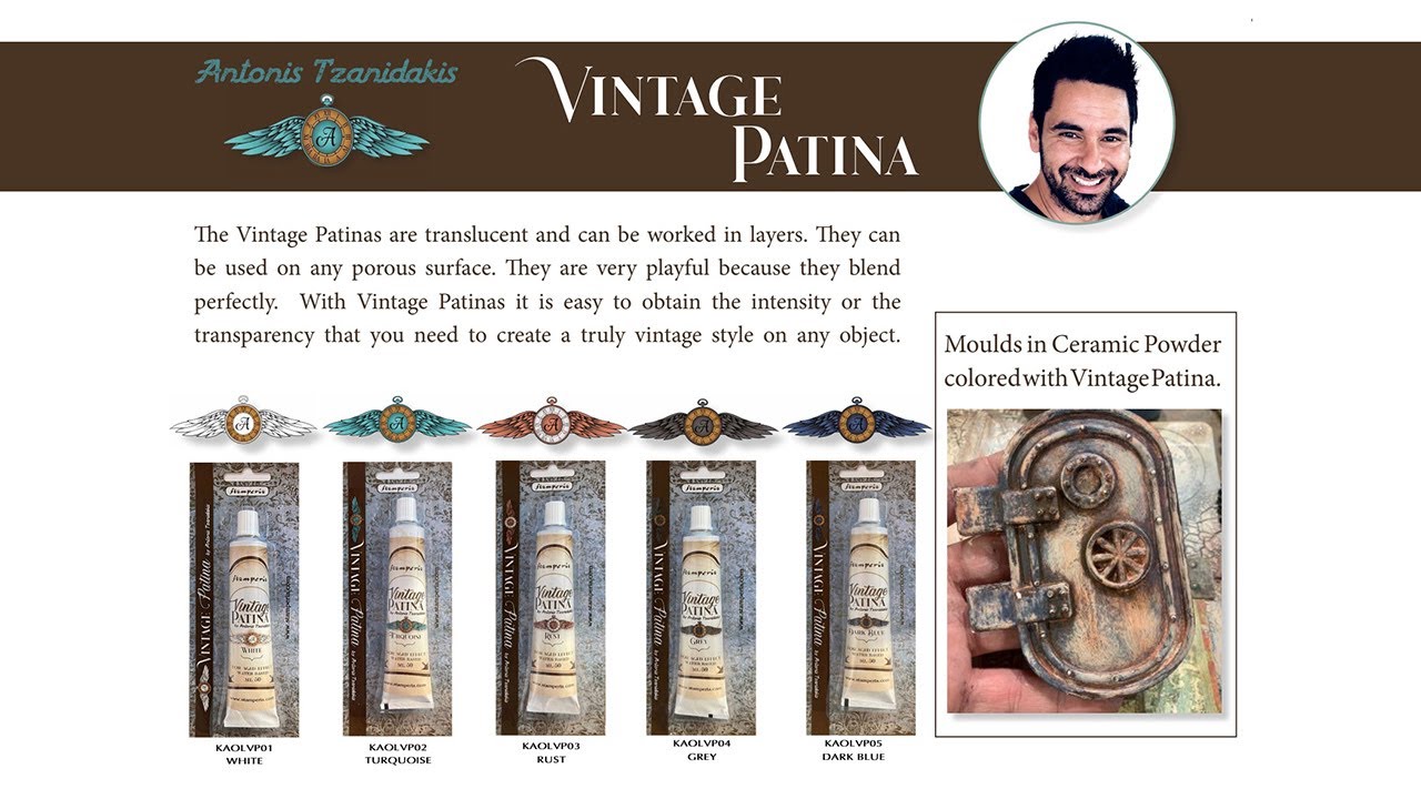 VINTAGE Patinas by Antonis Tzanidakis