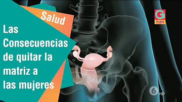 ¿La extirpación del útero puede causar problemas de salud?