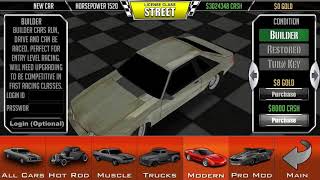 ドラッグレースのゲーム  チューニングしてみた screenshot 3