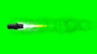 Jet Turbine Animation B - Green Screen - Free Use