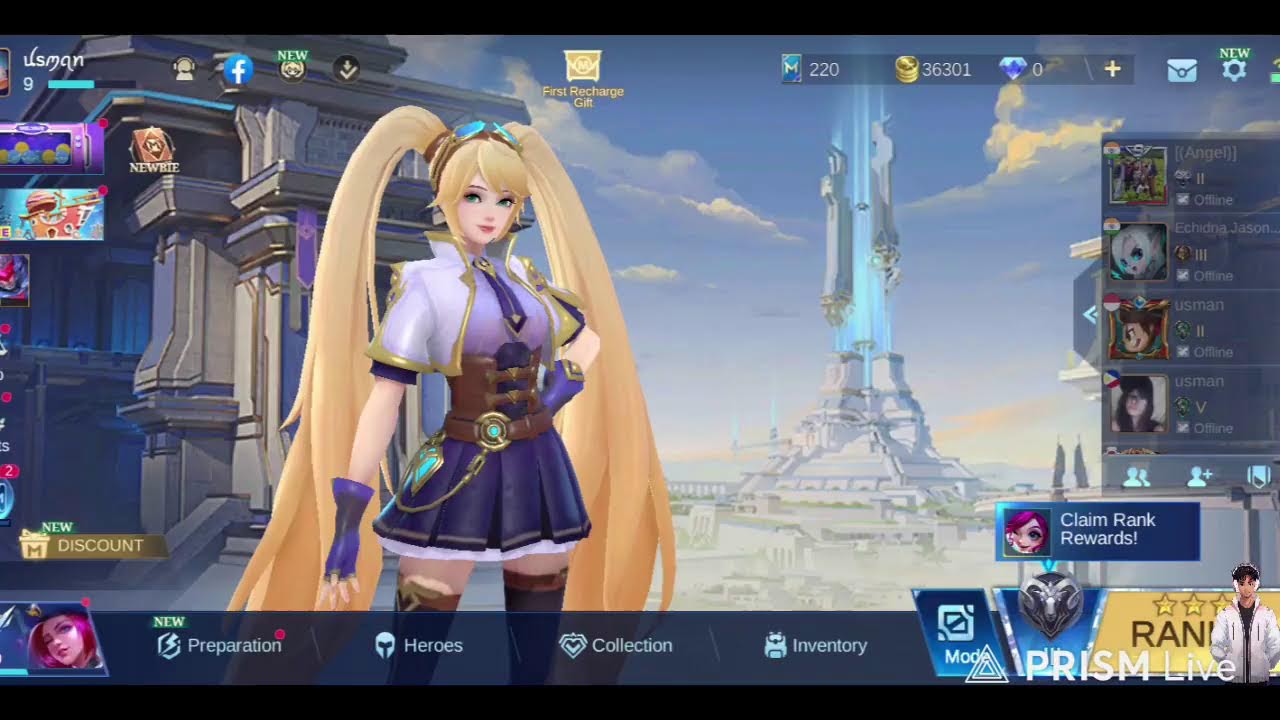 moba legend 5 v 5 live - YouTube