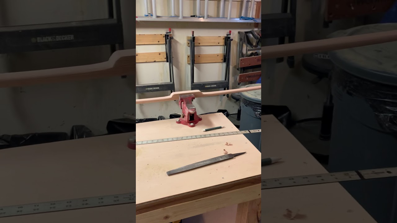 Kramer Ammons Bow build Steps 3 & 4 - YouTube