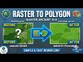 How to Convert Raster to Polygon in ArcGIS 10.8