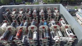 Parking Lift Type Fast Access Automatic Smart Rotary Car Parking System project for 272 car spaces