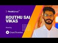 Success story featuring Routhu Sai Vikas - Hired by Grant Thornton