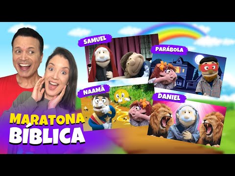 Maratona Bíblica infantil com Teatro Gil e Cris