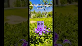 DIY Super easy cute Paper Jellyfish Craft Ideas tutorial🐙😍#trending#viral#shorts#funny#youtubeshorts