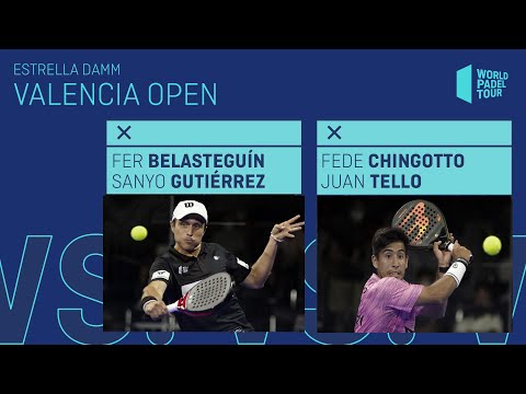 Resumen Semifinal Bela/Sanyo Vs Chingotto/Tello Estrella Damm València Open