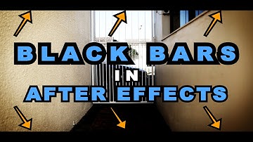 After Effects Widescreen Tutorial - Black Bars Or Widescreen Matte