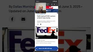 FedEx Layoffs 300 + Workers At North Texas Facility In 2025 !!!  More Layoffs Coming Soon !!