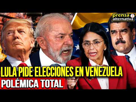 Unexpected: Lula asks Delcy to call for elections! A rift between Brazil and Venezuela???