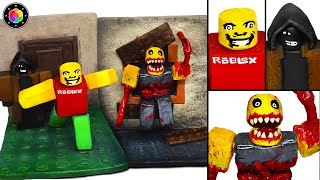 Como hacer un MINI DIORAMA de WEIRD STRICT DAD y RESIDENSE MASSACRE [ ROBLOX ] Clay | PlastiVerse