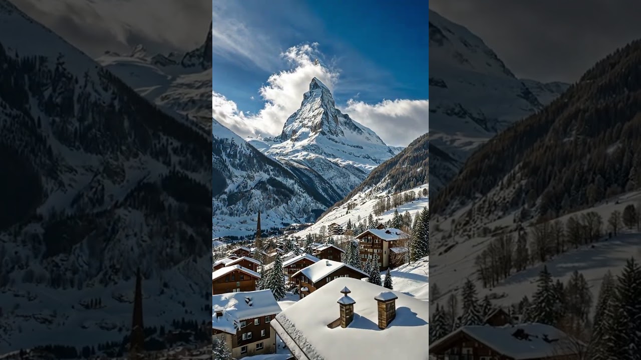 Obejrzyj Zermatt’s Winter Wonderland | The Majestic Matterhorn in All Its Glory ❄️🏔️ #travel #winter #snow w YouTube Obejrzyj Zermatt’s Winter Wonderland | The Majestic Matterhorn in All Its Glory ❄️🏔️ #travel #winter #snow w YouTube