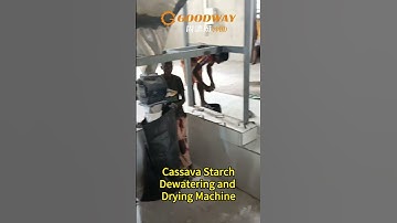 Cassava starch dewatering and drying machine cassava dewatering machine cassava starch dryer machine