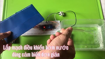 [STEM 5] Công nghệ 8- Dự án 2 - Bộ rửa tay tự động đơn giản dùng cảm biến hồng ngoại