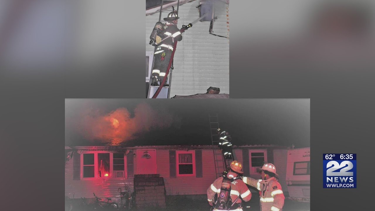 Crews put out house fire on Froman Street in Athol - YouTube