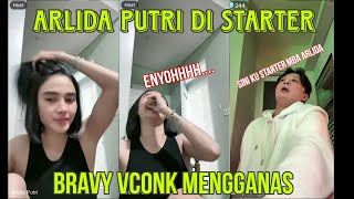 Bravy Vconk Starter Arlida Putri Auto Enyohhh...