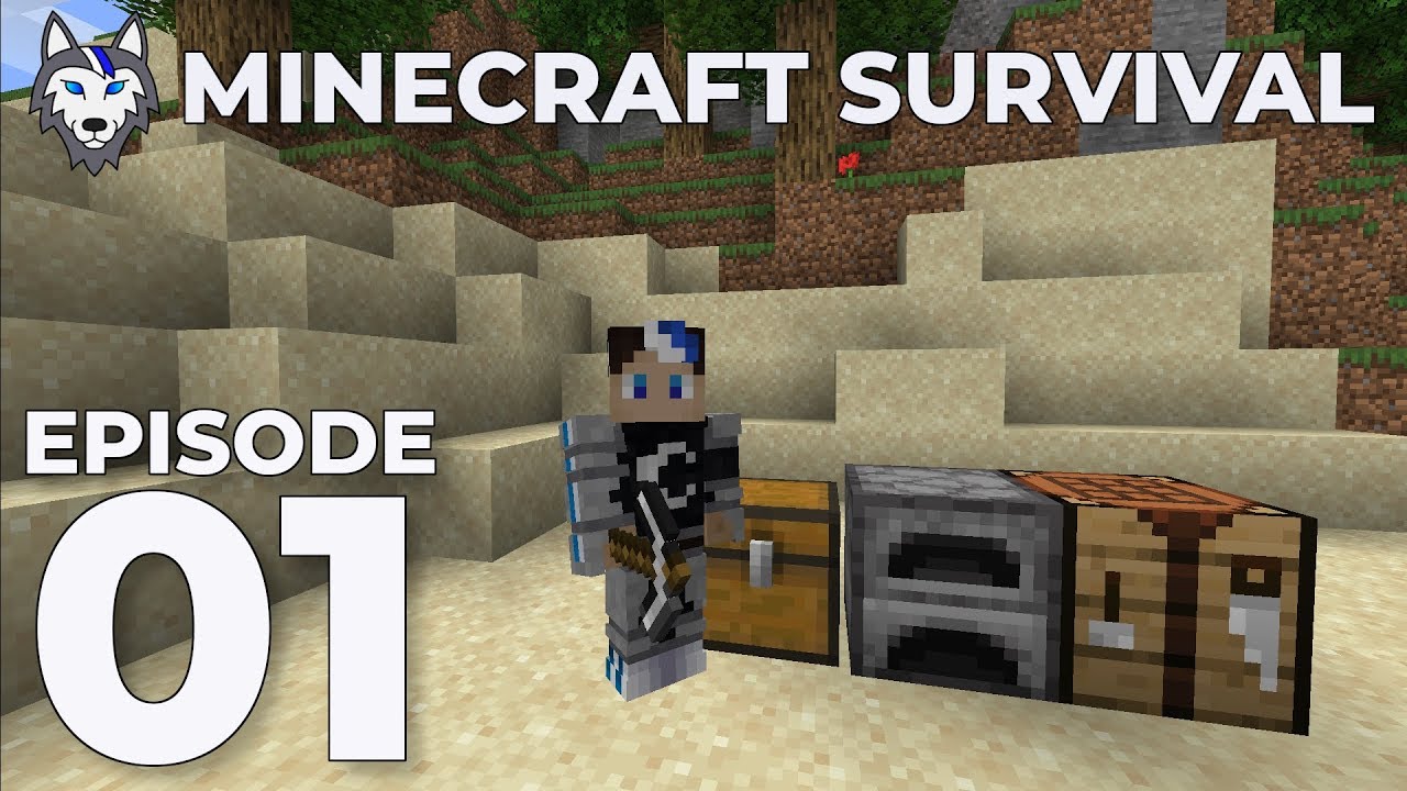 Minecraft Survival | Episode 1 | Starting a new world in 1.14 | Vanilla ...