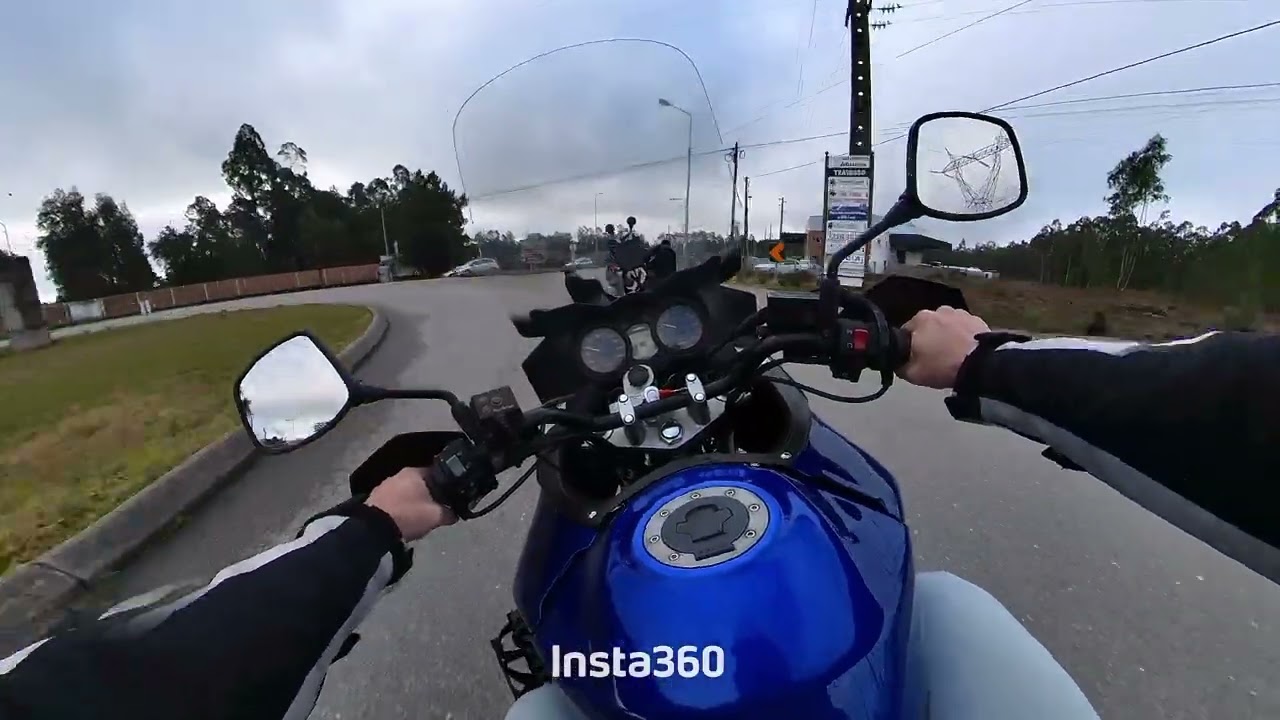 Teste de uso Vstrom 650 2005 em Portugal.