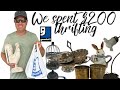 We spent 200 at goodwill thrifting for home decor