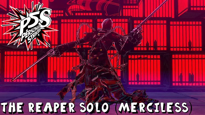 Persona 5 Strikers: The Reaper Solo/Arsene Only (Merciless)