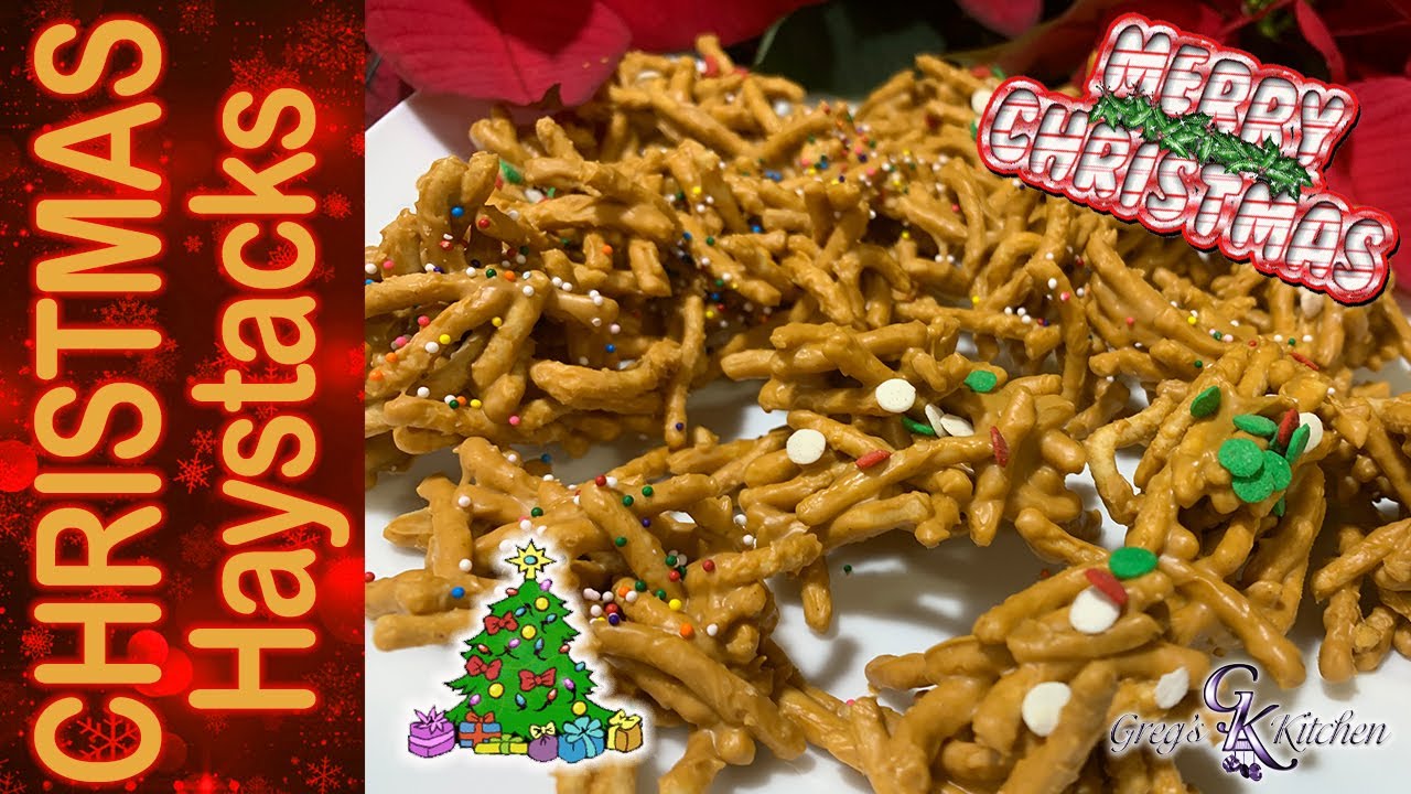 Christmas Haystacks Candy Gregs Kitchen YouTube