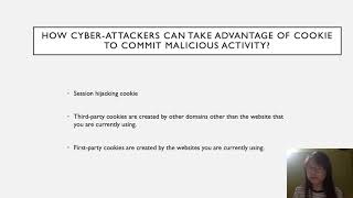 Cookies, Privacy, and Cybersecurity