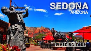 Sedona - A beautiful city surrounded by red rock mountains