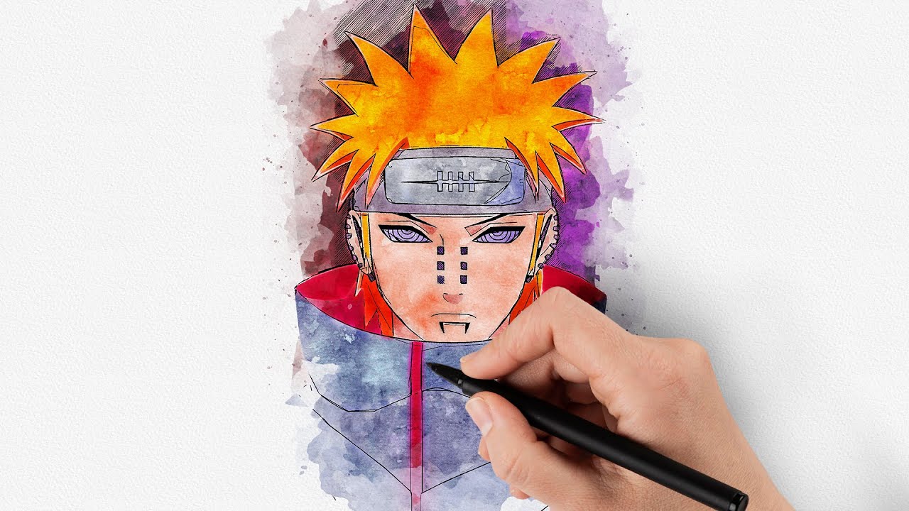 Drawing Pain From Naruto