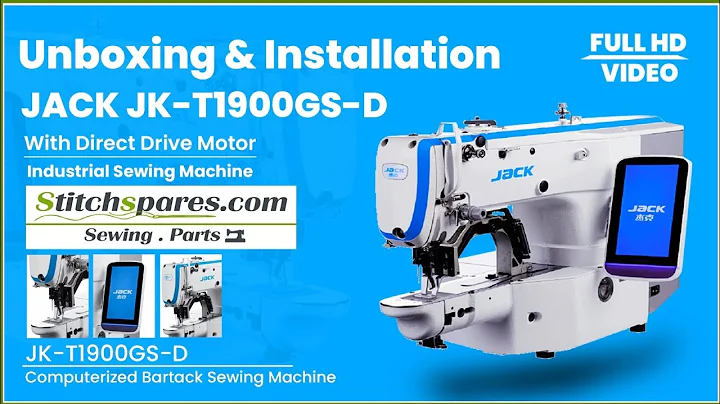 JACK JK-T1900GS-D | Installation |  Computerized Bartack Sewing Machines