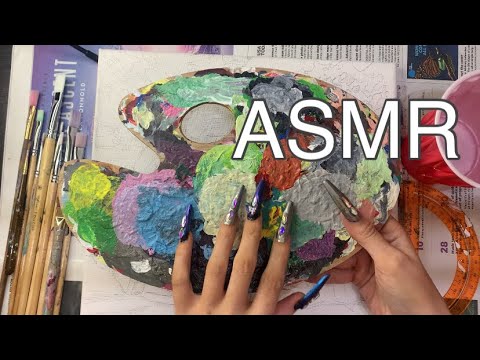 ASMR WHISPERING & PAINTING YOU A PICTURE OF THE UPTOWN THEATRE | 1 HR 💤