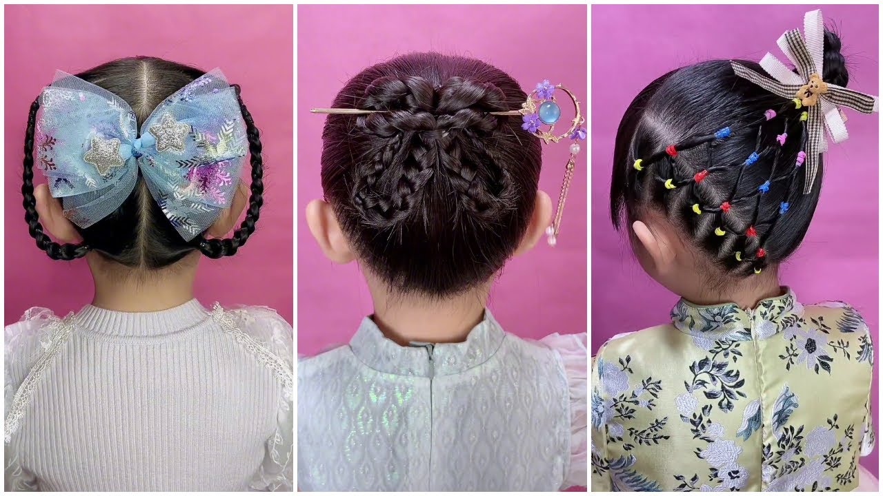 Cute & Easy Kids Hairstyles for Girls | Easy Back to School Hairstyles ...