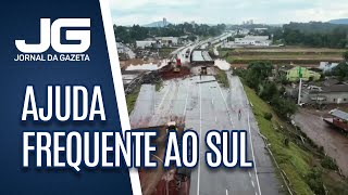 Governo Paulista tem oferecido ajuda frequente ao Sul do país