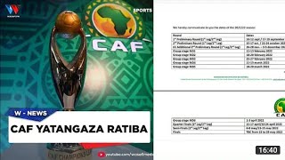 Ratiba Ligi Ya Mabingwa Afrika 2021/22 YATOKA|SIMBA KUPANGWA NA VIGOGO AFRIKA