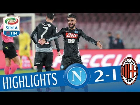 Napoli - Milan 2-1 - Highlights - Giornata 13 - Serie A TIM 2017/18