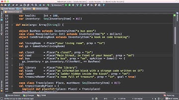 Text Adventure Game in Scala