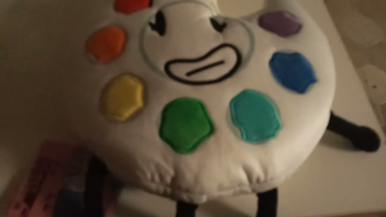 The Paint Palette Plush i got