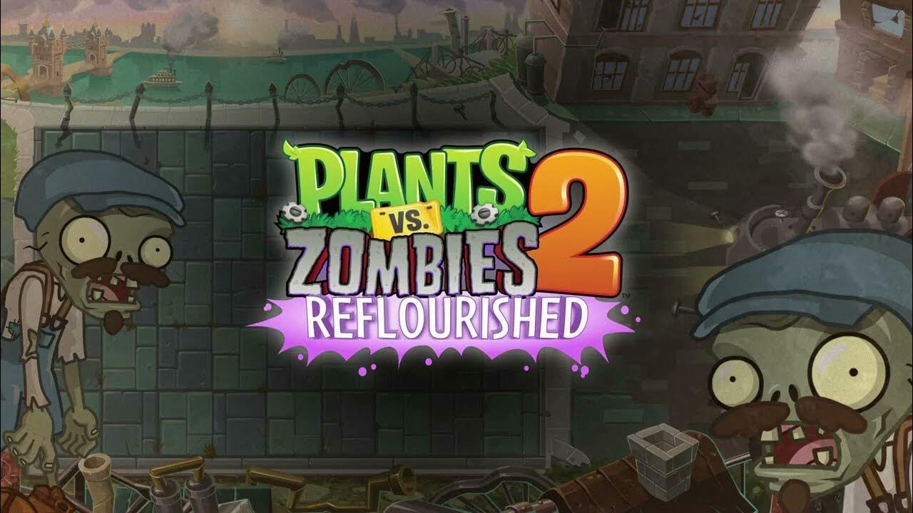 Plants zombies 2 reflourished. Plants vs. Zombies тема Ноты.