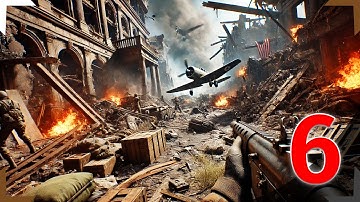 CALL OF DUTY WW2 Gameplay Walkthrough Campaign #6 Collateral Damage [PC GTX 1660S | 2K 60FPS]