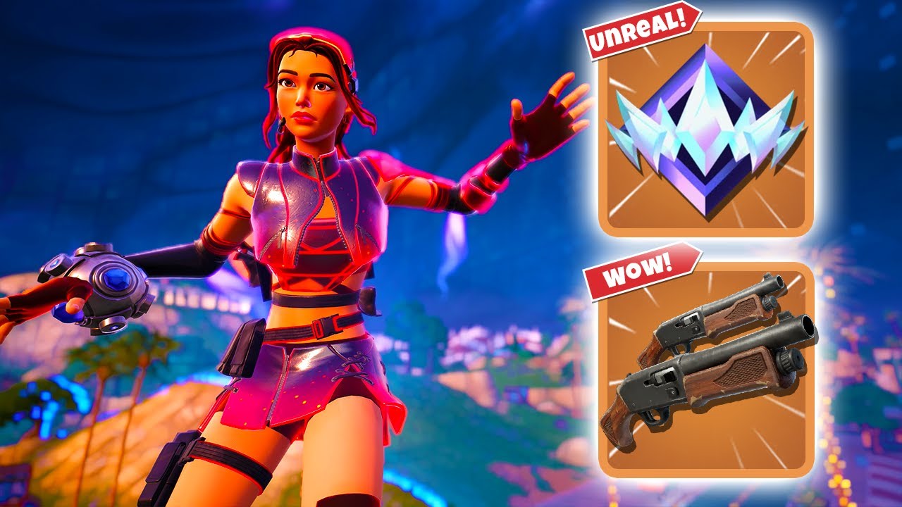 High Elimination Unreal Ranked Zero Build Gameplay (Fortnite Chapter 7)