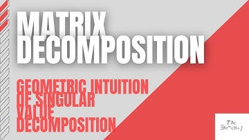 Geometric Interpretation of Singular Value Decomposition