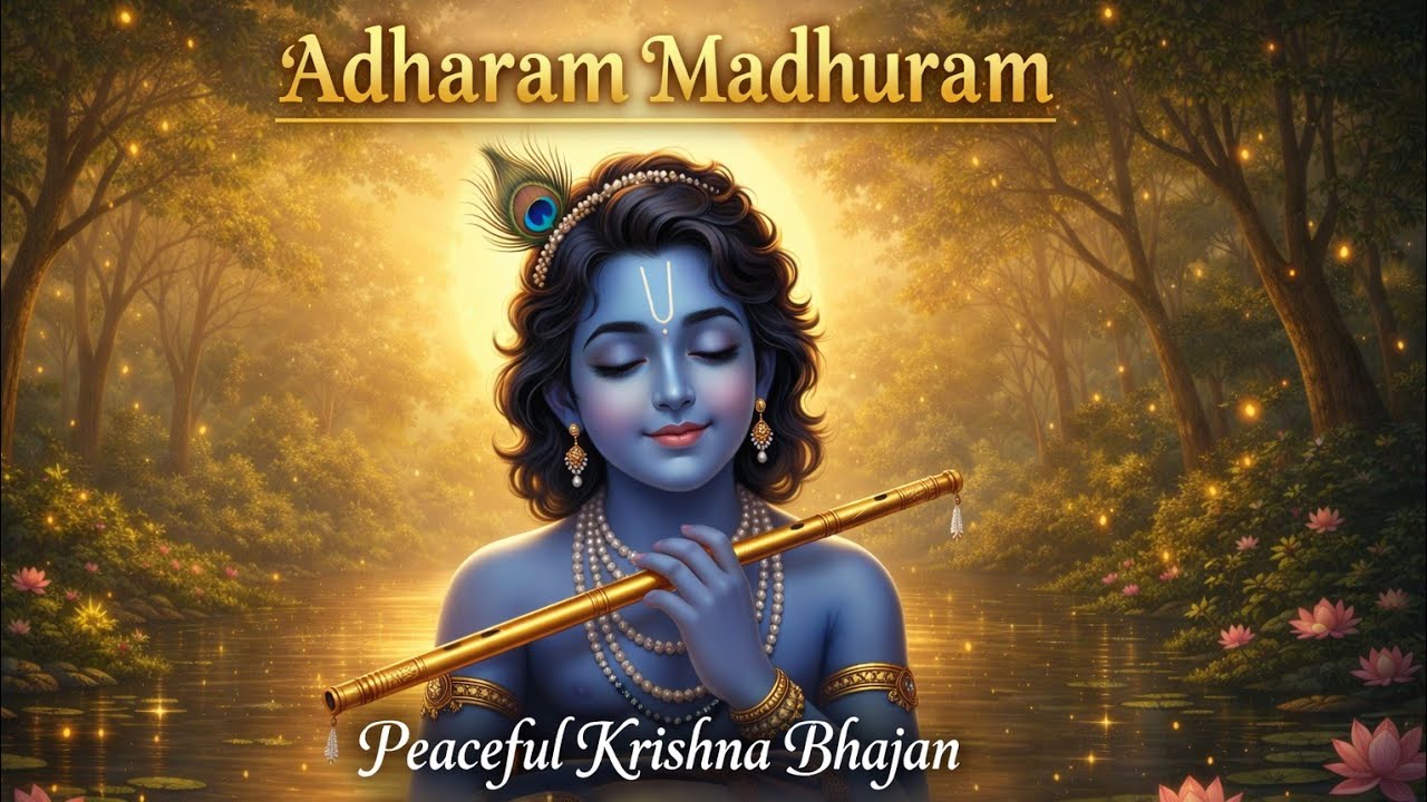 Adharam Madhuram | Beautiful Madhurashtakam (Peaceful Version)