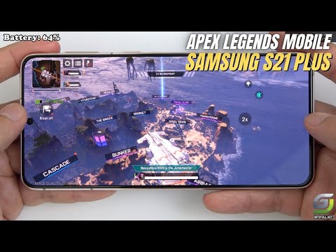 Samsung Galaxy S21 Plus test game Apex Legends Mobile