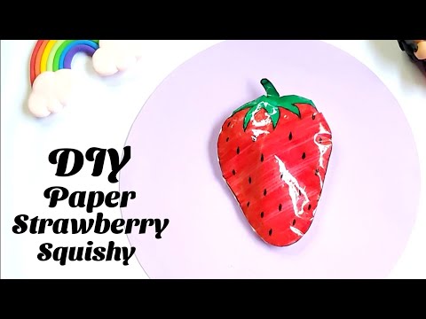 DIY Paper Squishy, Gummy bear squishy