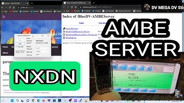 NXDN - AMBE SERVER (BLUE DV) PA7LIM