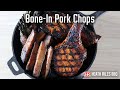 Double-Cut Bone-In Pork Chop | Golden's Cast Iron Cooker | Heath Riles