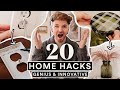 20 GENIUS Home Hacks That CHANGED MY LIFE 🏠  DIY Hacks to Save Time   Money!