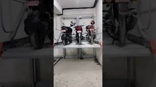 Hydraulic Bike Stack Parking System #carparking #carparkingmultiplayer