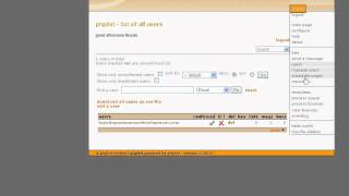 Importing Contacts Into Mailing List (Phplist Manager)