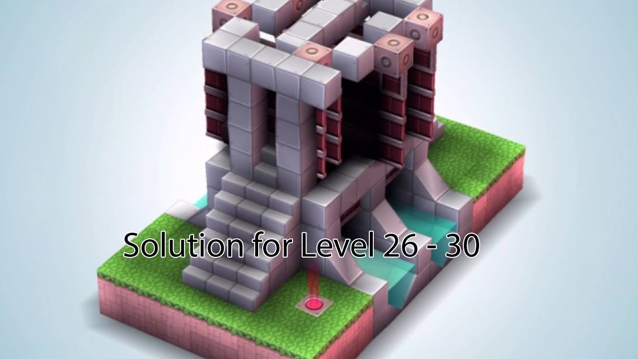 Mekorama Solution Guide for Level 26 - 30 Walkthrough